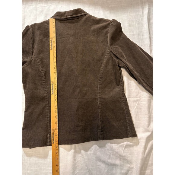 Old Navy Brown Stretch Corduroy Jacket with Cherry Lining-Large - Picture 14 of 16